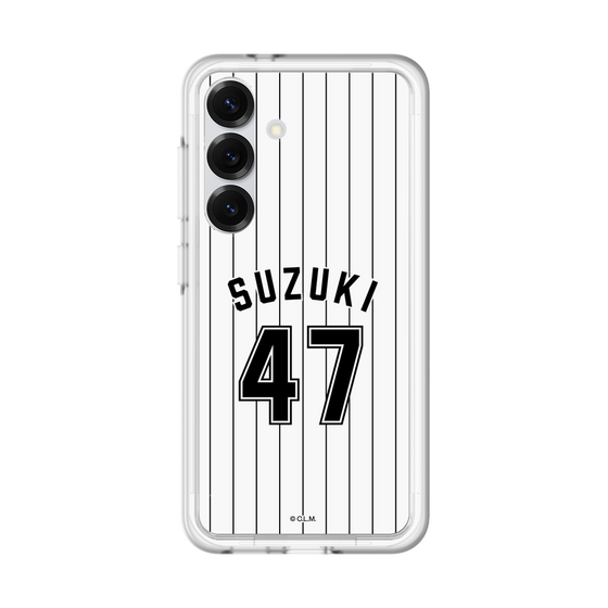 スリムプロテクションプレミアムケース［ 千葉ロッテマリーンズ - #47 SUZUKI ］