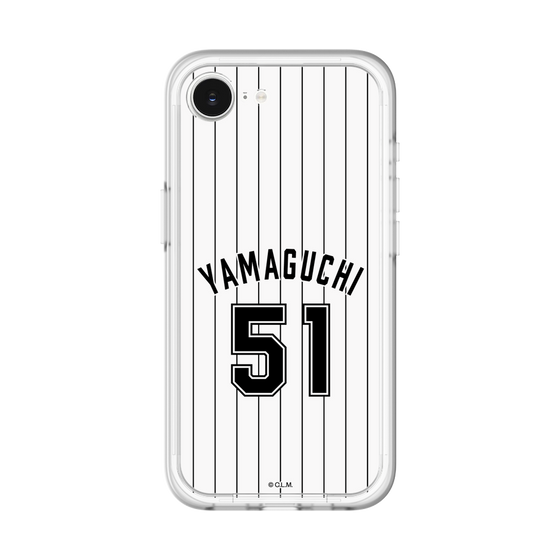 スリムプロテクションプレミアムケース［ 千葉ロッテマリーンズ - #51 YAMAGUCHI ］