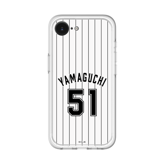 スリムプロテクションプレミアムケース［ 千葉ロッテマリーンズ - #51 YAMAGUCHI ］