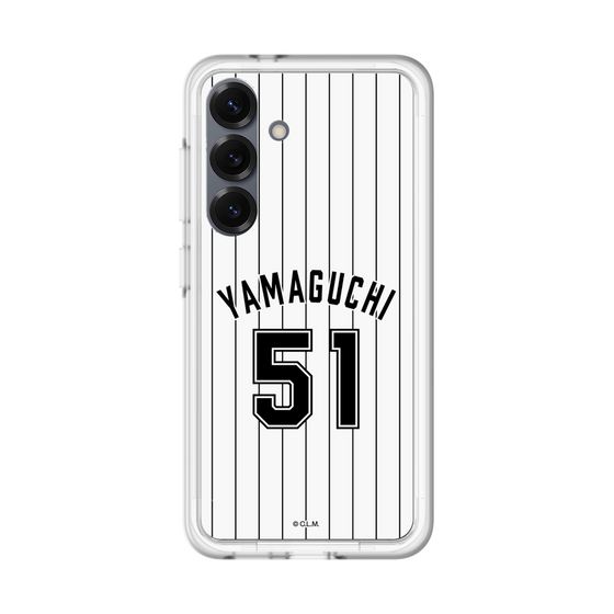 スリムプロテクションプレミアムケース［ 千葉ロッテマリーンズ - #51 YAMAGUCHI ］