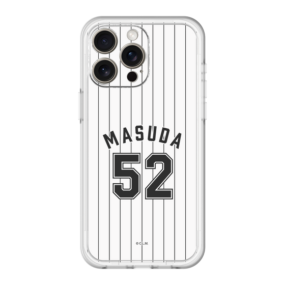 スリムプロテクションプレミアムケース［ 千葉ロッテマリーンズ - #52 MASUDA ］