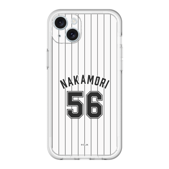 スリムプロテクションプレミアムケース［ 千葉ロッテマリーンズ - #56 NAKAMORI ］