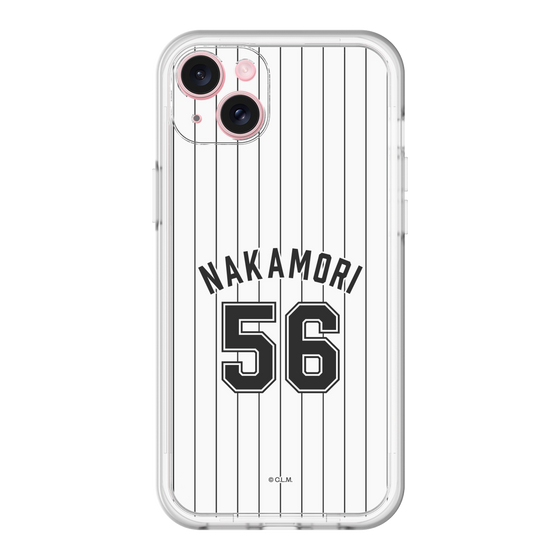 スリムプロテクションプレミアムケース［ 千葉ロッテマリーンズ - #56 NAKAMORI ］