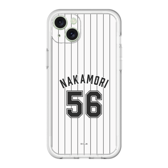 スリムプロテクションプレミアムケース［ 千葉ロッテマリーンズ - #56 NAKAMORI ］