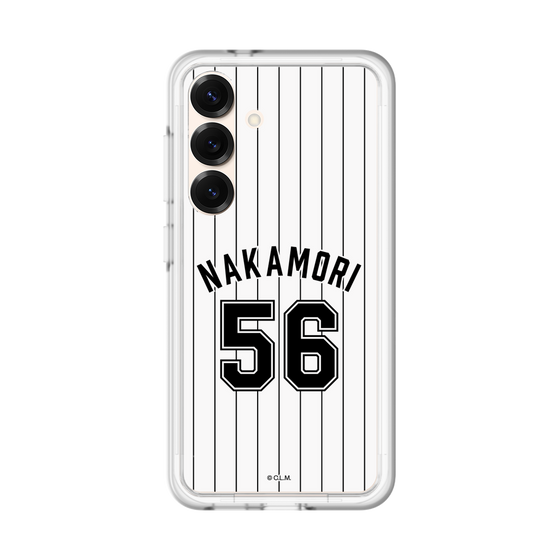 スリムプロテクションプレミアムケース［ 千葉ロッテマリーンズ - #56 NAKAMORI ］