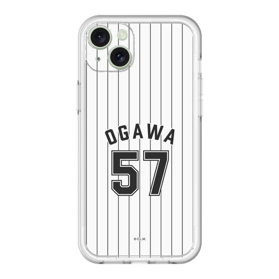スリムプロテクションプレミアムケース［ 千葉ロッテマリーンズ - #57 OGAWA ］