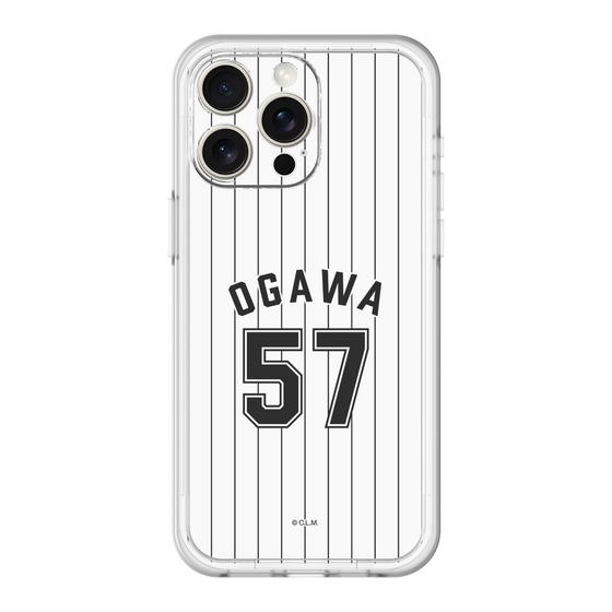 スリムプロテクションプレミアムケース［ 千葉ロッテマリーンズ - #57 OGAWA ］