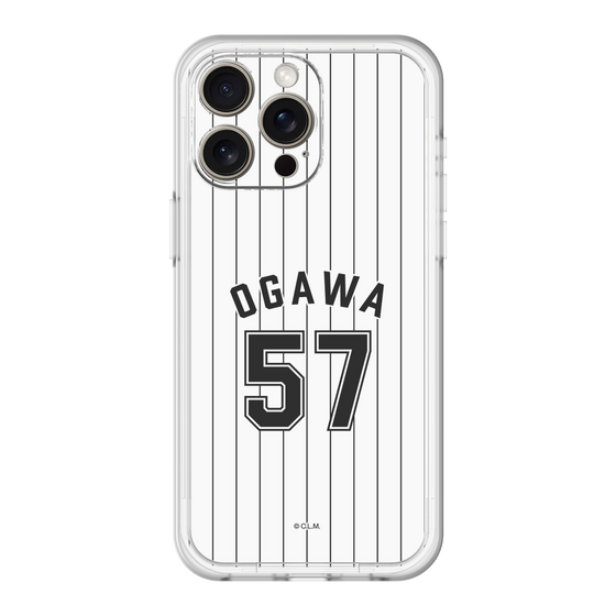 スリムプロテクションプレミアムケース［ 千葉ロッテマリーンズ - #57 OGAWA ］