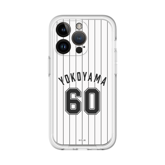 スリムプロテクションプレミアムケース［ 千葉ロッテマリーンズ - #60 YOKOYAMA ］