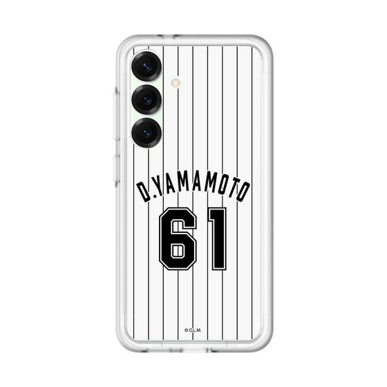 スリムプロテクションプレミアムケース［ 千葉ロッテマリーンズ - #61 O.YAMAMOTO ］