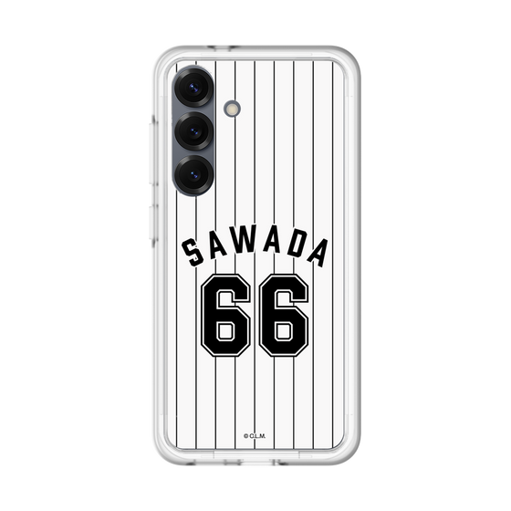 スリムプロテクションプレミアムケース［ 千葉ロッテマリーンズ - #66 SAWADA ］