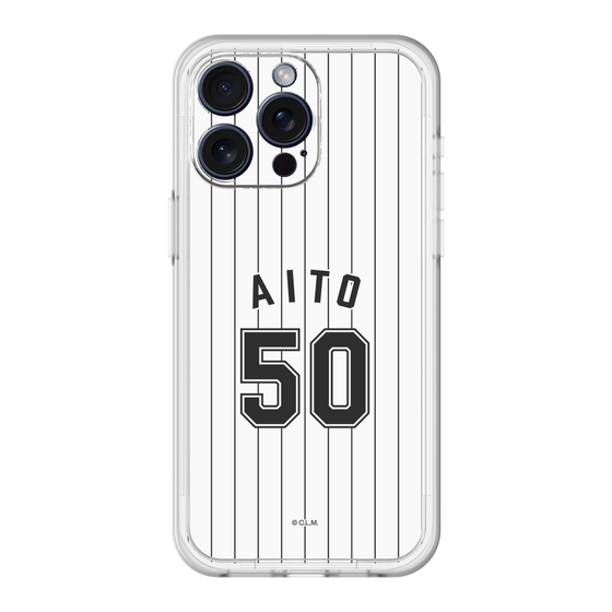 スリムプロテクションプレミアムケース［ 千葉ロッテマリーンズ - #50 AITO ］