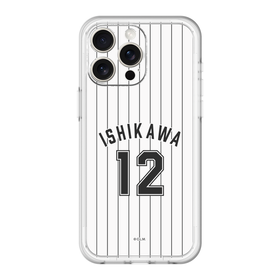 スリムプロテクションプレミアムケース［ 千葉ロッテマリーンズ - #12 ISHIKAWA ］