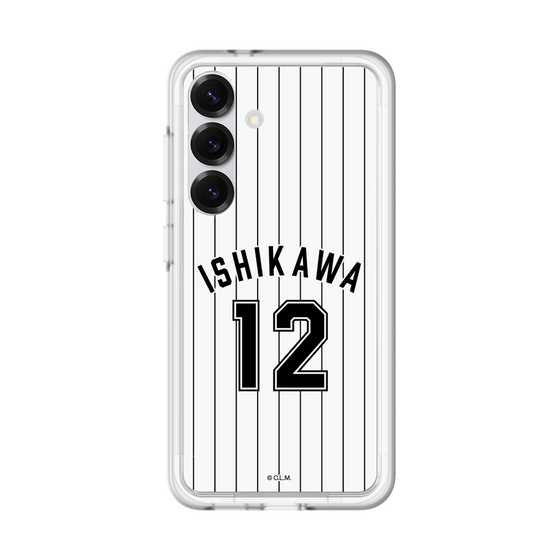 スリムプロテクションプレミアムケース［ 千葉ロッテマリーンズ - #12 ISHIKAWA ］