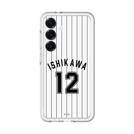 スリムプロテクションプレミアムケース［ 千葉ロッテマリーンズ - #12 ISHIKAWA ］