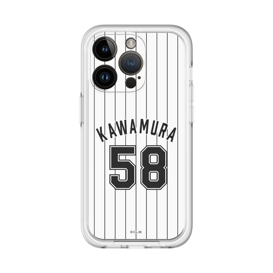 スリムプロテクションプレミアムケース［ 千葉ロッテマリーンズ - #58 KAWAMURA ］