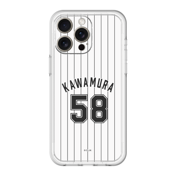 スリムプロテクションプレミアムケース［ 千葉ロッテマリーンズ - #58 KAWAMURA ］