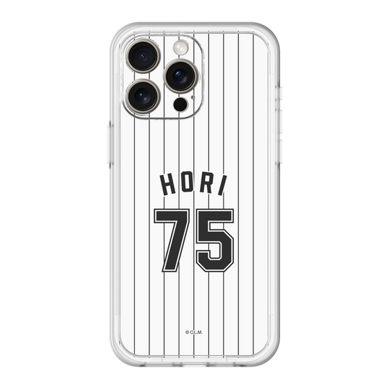 スリムプロテクションプレミアムケース［ 千葉ロッテマリーンズ - #75 HORI ］
