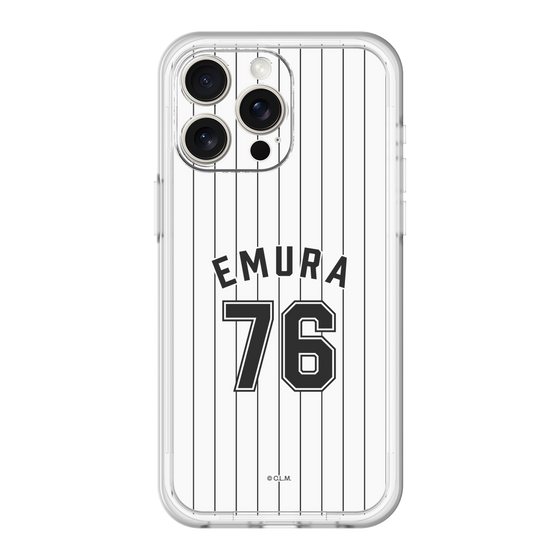 スリムプロテクションプレミアムケース［ 千葉ロッテマリーンズ - #76 EMURA ］