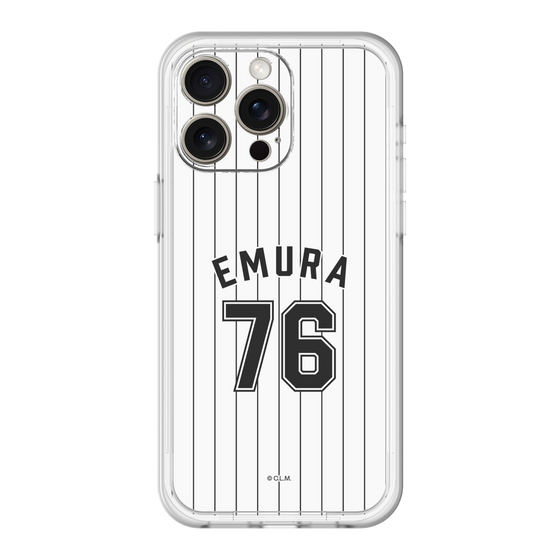 スリムプロテクションプレミアムケース［ 千葉ロッテマリーンズ - #76 EMURA ］