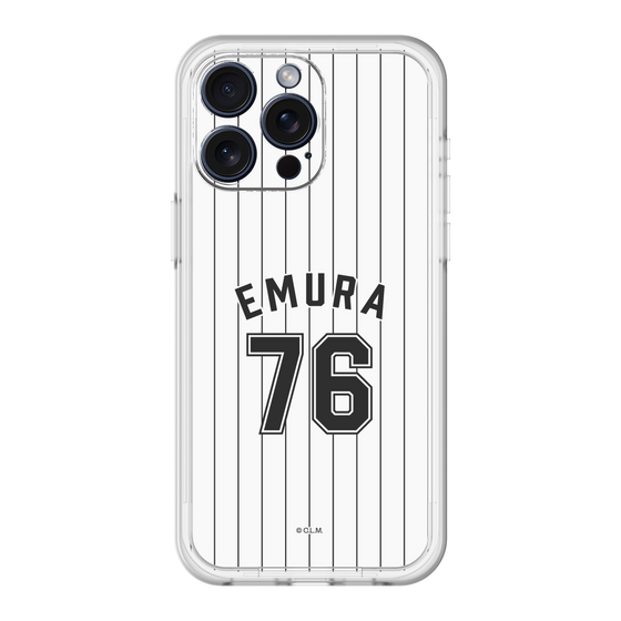 スリムプロテクションプレミアムケース［ 千葉ロッテマリーンズ - #76 EMURA ］