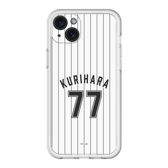 スリムプロテクションプレミアムケース［ 千葉ロッテマリーンズ - #77 KURIHARA ］
