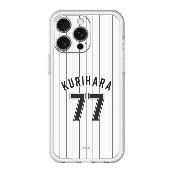 スリムプロテクションプレミアムケース［ 千葉ロッテマリーンズ - #77 KURIHARA ］