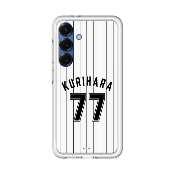 スリムプロテクションプレミアムケース［ 千葉ロッテマリーンズ - #77 KURIHARA ］