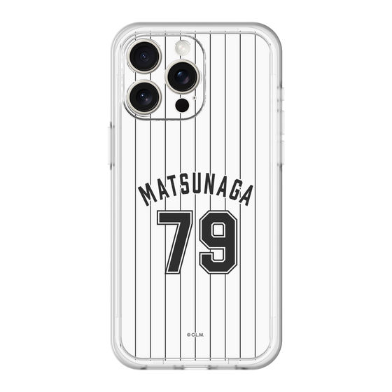 スリムプロテクションプレミアムケース［ 千葉ロッテマリーンズ - #79 MATSUNAGA ］