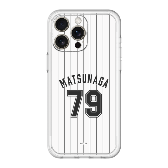 スリムプロテクションプレミアムケース［ 千葉ロッテマリーンズ - #79 MATSUNAGA ］