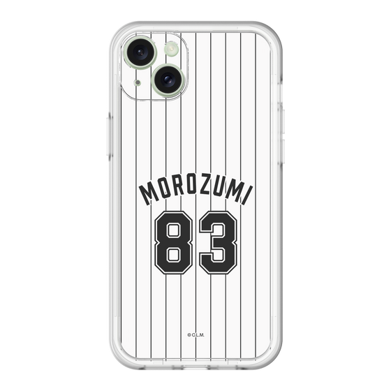 スリムプロテクションプレミアムケース［ 千葉ロッテマリーンズ - #83 MOROZUMI ］