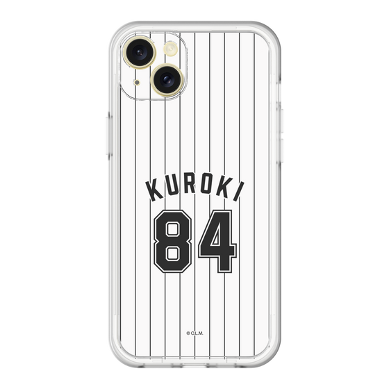 スリムプロテクションプレミアムケース［ 千葉ロッテマリーンズ - #84 KUROKI ］
