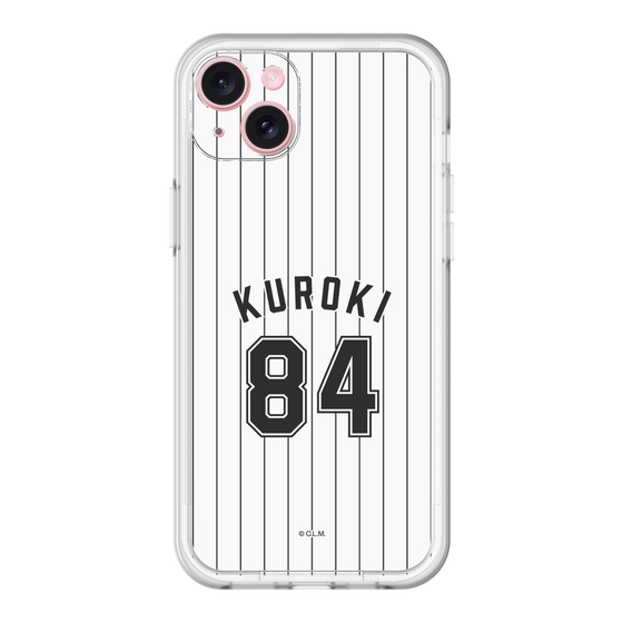 スリムプロテクションプレミアムケース［ 千葉ロッテマリーンズ - #84 KUROKI ］