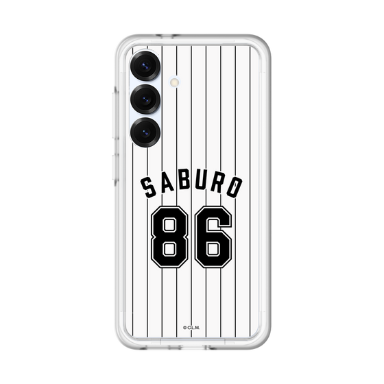スリムプロテクションプレミアムケース［ 千葉ロッテマリーンズ - #86 SABURO ］