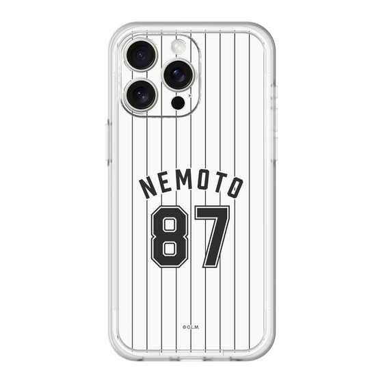 スリムプロテクションプレミアムケース［ 千葉ロッテマリーンズ - #87 NEMOTO ］