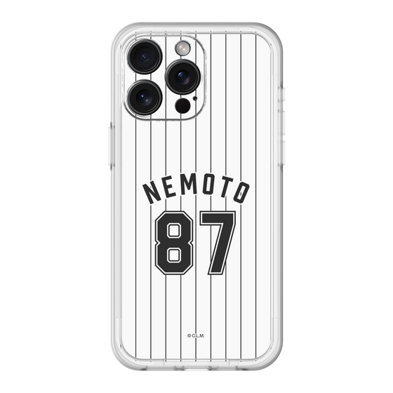 スリムプロテクションプレミアムケース［ 千葉ロッテマリーンズ - #87 NEMOTO ］