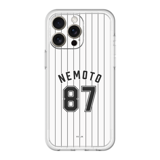 スリムプロテクションプレミアムケース［ 千葉ロッテマリーンズ - #87 NEMOTO ］