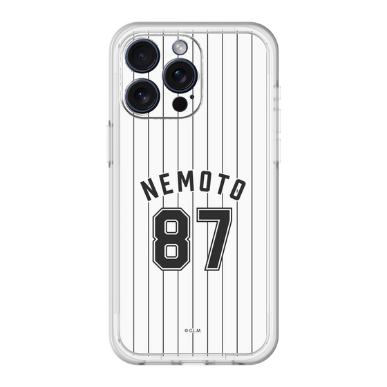 スリムプロテクションプレミアムケース［ 千葉ロッテマリーンズ - #87 NEMOTO ］