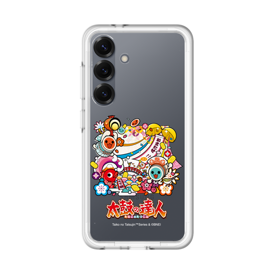 スリムプロテクションプレミアムケース［ 太鼓の達人 - お祭り1 ］