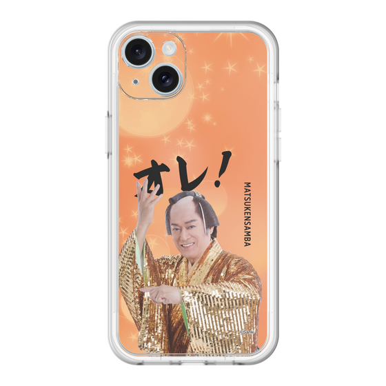 スリムプロテクションプレミアムケース［ 松平 健 - オレ！ - オレンジ ］