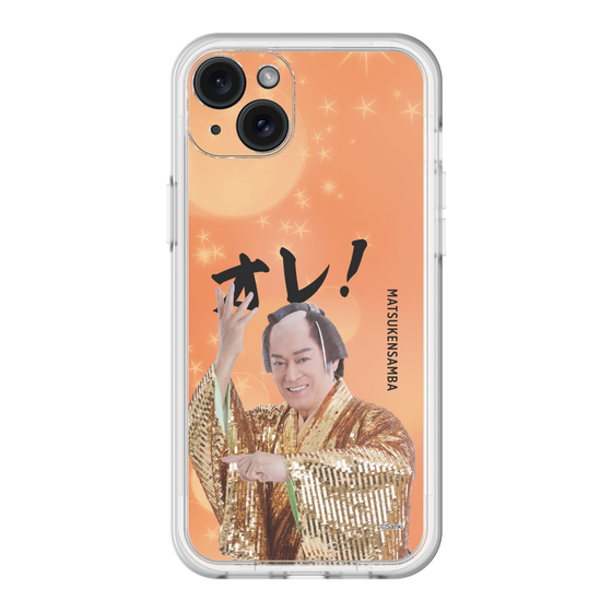 スリムプロテクションプレミアムケース［ 松平 健 - オレ！ - オレンジ ］