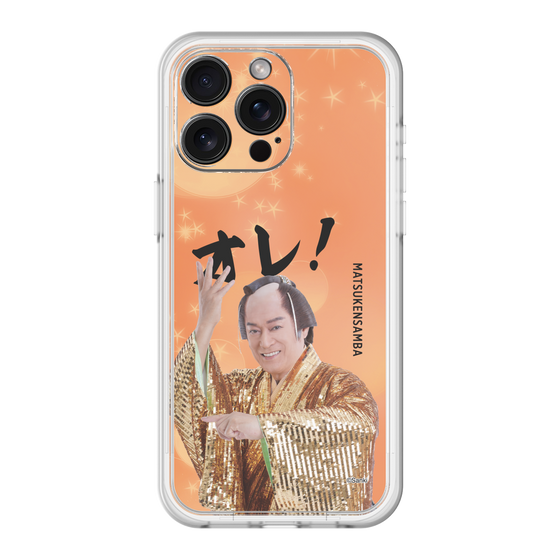 スリムプロテクションプレミアムケース［ 松平 健 - オレ！ - オレンジ ］