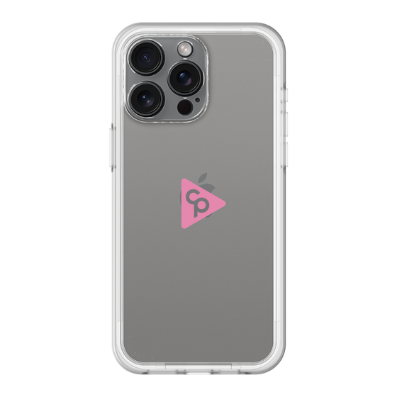 スリムプロテクションプレミアムケース［ オリジナル - caseplayロゴ - ピンク/C ］
