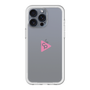 スリムプロテクションプレミアムケース［ オリジナル - caseplayロゴ - ピンク/C ］