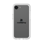 スリムプロテクションプレミアムケース［ オリジナル - caseplayロゴ - ブラック/D ］