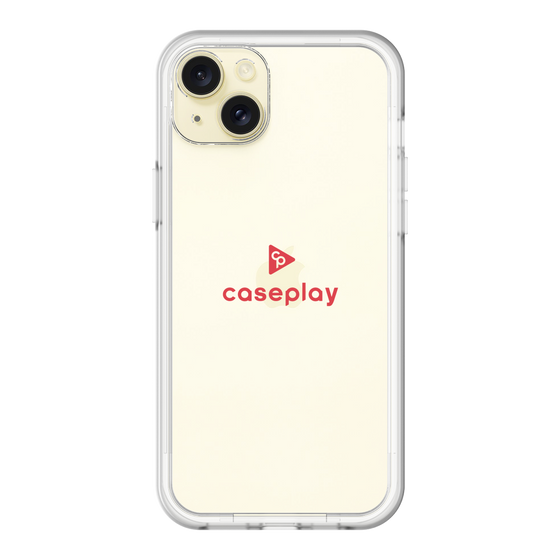 スリムプロテクションプレミアムケース［ オリジナル - caseplayロゴ - レッド/D ］