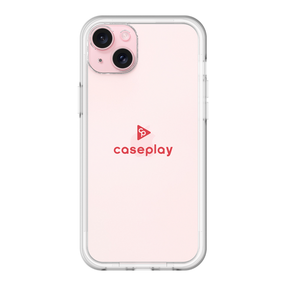 スリムプロテクションプレミアムケース［ オリジナル - caseplayロゴ - レッド/D ］