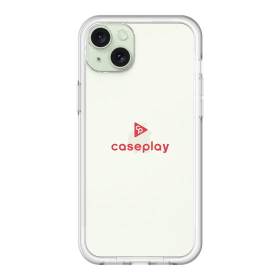 スリムプロテクションプレミアムケース［ オリジナル - caseplayロゴ - レッド/D ］