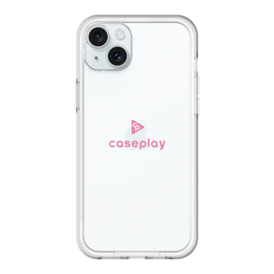 スリムプロテクションプレミアムケース［ オリジナル - caseplayロゴ - ピンク/D ］