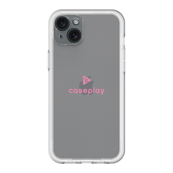 スリムプロテクションプレミアムケース［ オリジナル - caseplayロゴ - ピンク/D ］